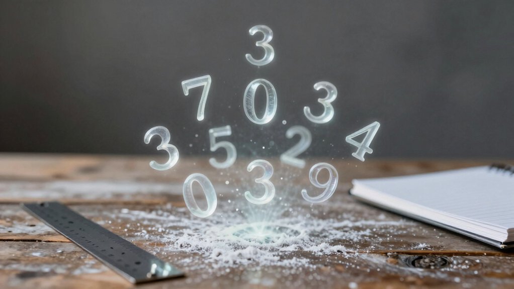 repeating number patterns signify messages