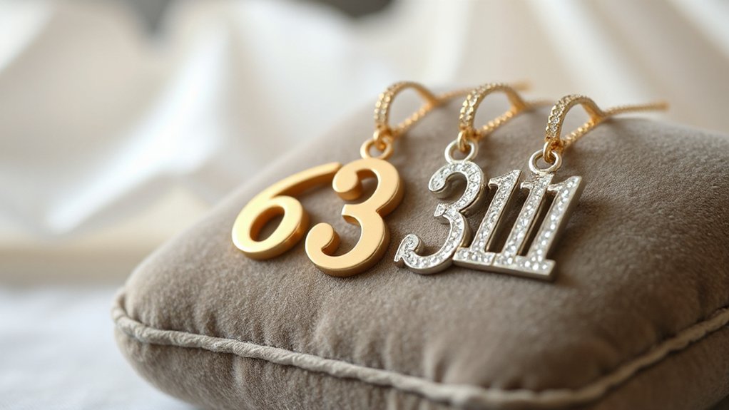 top angel number jewelry choices